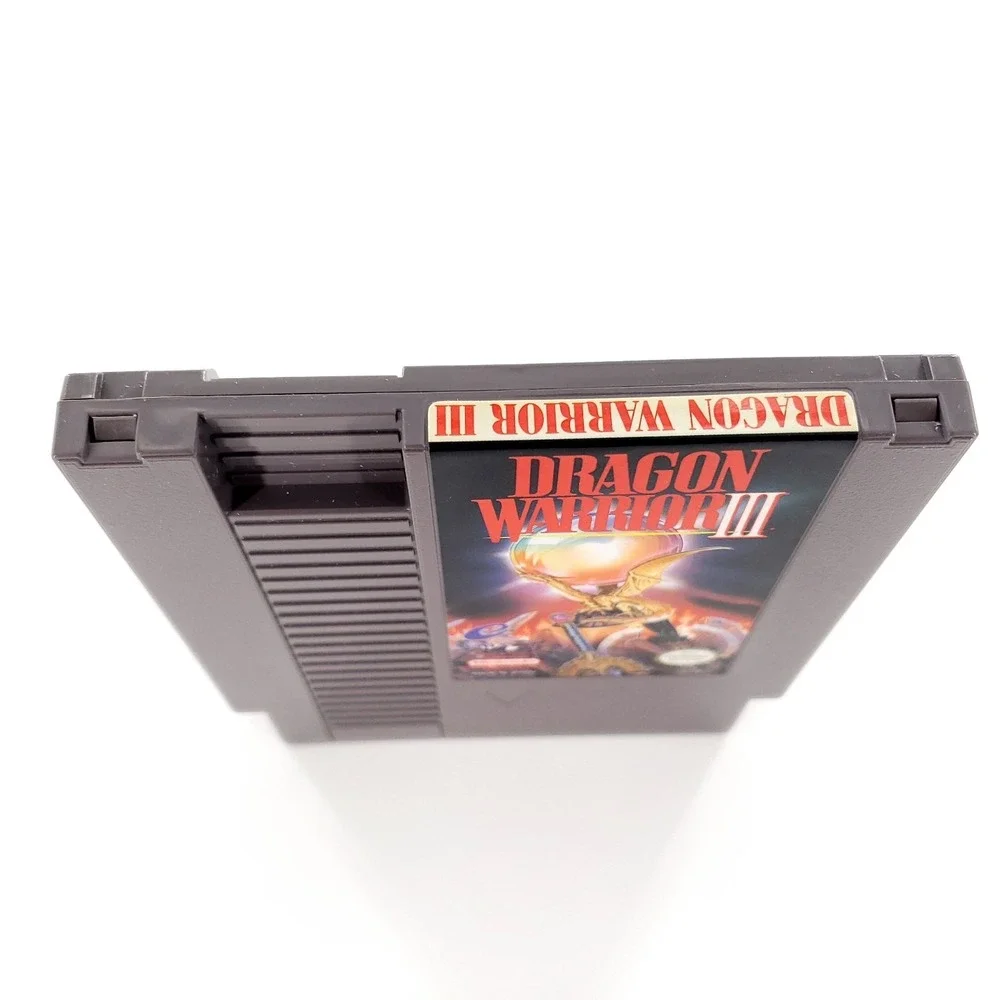 Dragon Warrior III Nintendo NES Authentic w/ Box Pristine Label No Manual Tested